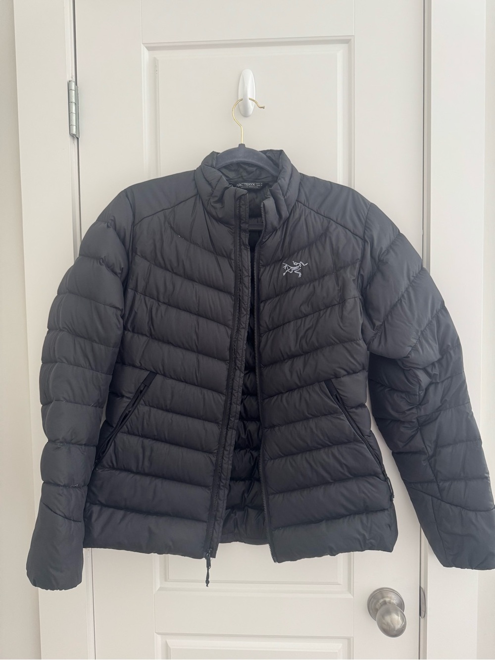 Arc'teryx Women's Black Quilted Down Puffer Jacket